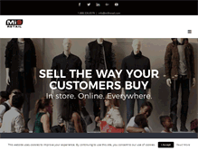 Tablet Screenshot of mi9retail.com